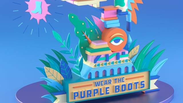 Purple Boots – image 7
